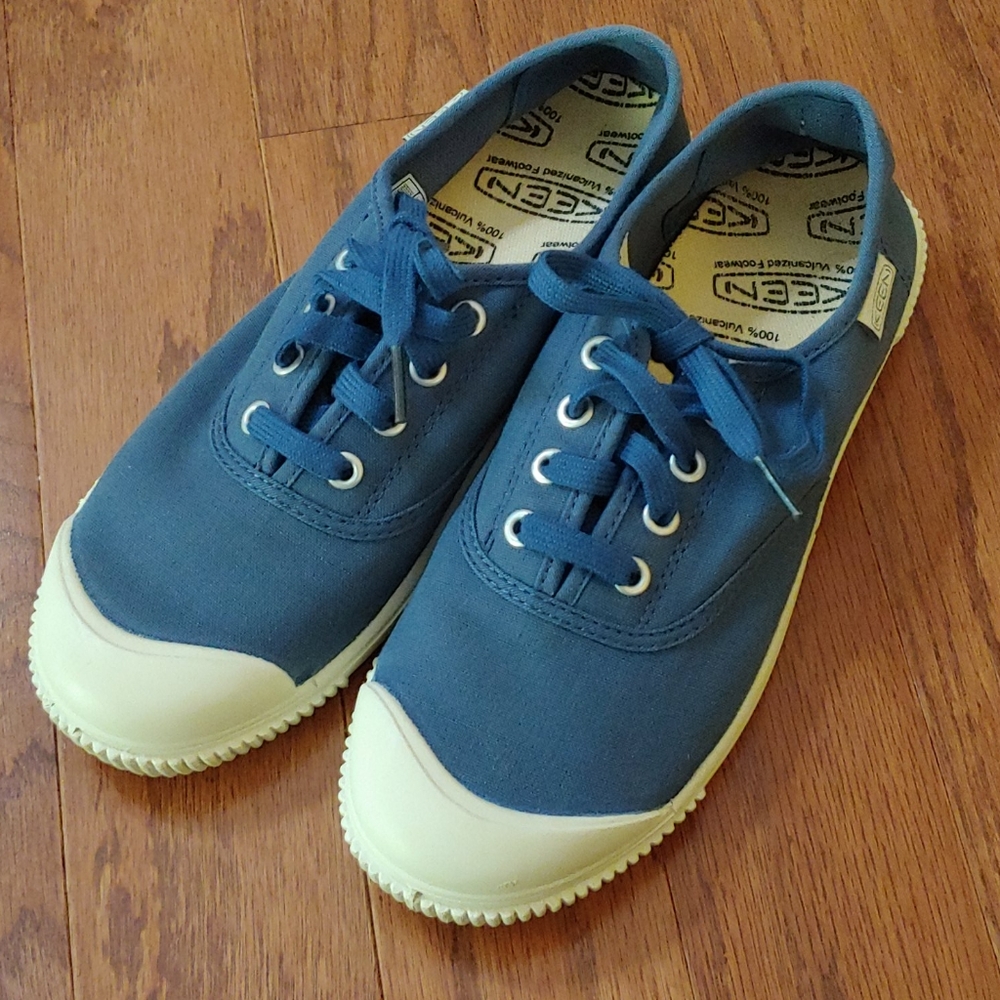 Keen Blue and Cream Women's Shoes